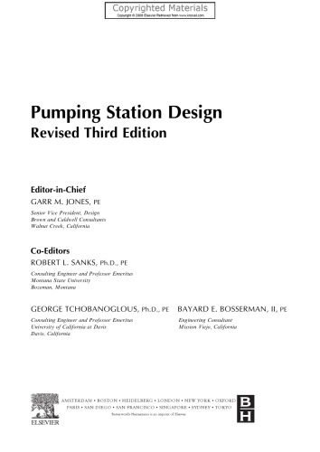 Pumping Station Design