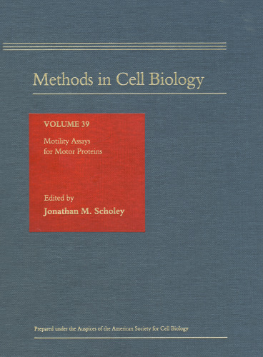 Motility Assays for Motor Proteins