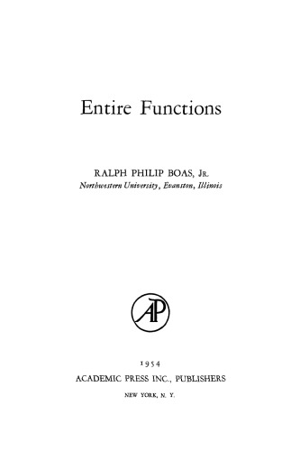 Entire Functions