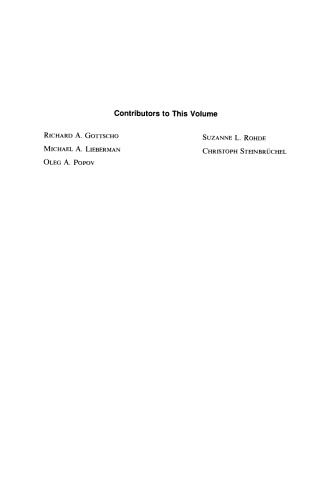 Plasma Sources for Thin Film Deposition and Etching
