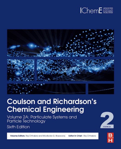 Coulson and Richardson’s Chemical Engineering: Particulate Systems and Particle Technology