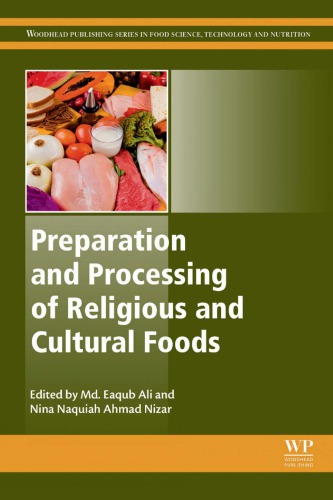 Preparation and Processing of Religious and Cultural Foods