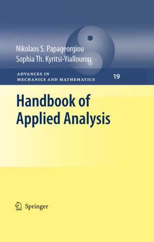 Handbook of Applied Analysis