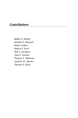 Advances in Cognitive–Behavioral Research and Therapy. Volume 3