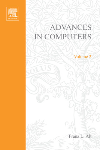 Advances in Computers, Vol. 2