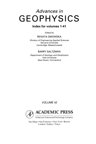 Index for volumes 1–41