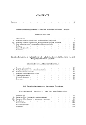 Homogeneous biomimetic oxidation catalysis