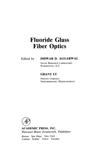 Fluoride Glass Fiber Optics