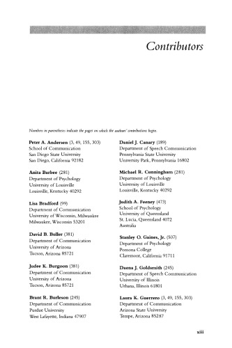 Handbook of Communication and Emotion. Research, Theory, Applications, and Contexts