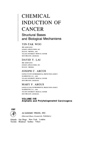 Aliphatic and Polyhalogenated Carcinogens. Structural Bases and Biological Mechanisms