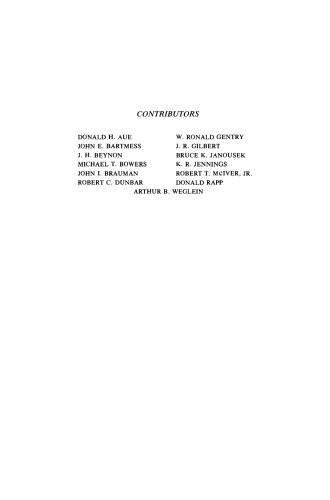 Gas Phase Ion Chemistry. Volume 2