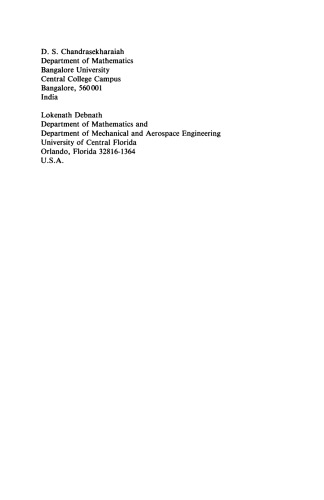 Continuum Mechanics