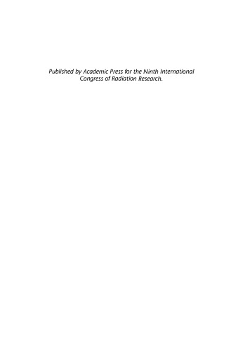 Congress Proceedings. Radiation Research: A Twentieth-Century Perspective