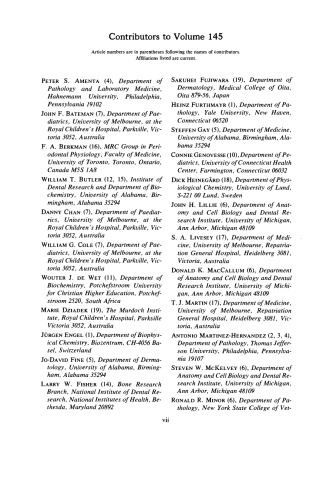 Structural and Contractile Proteins Part E: Extracellular Matrix