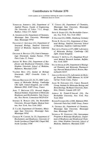 Macromolecular Crystallography Part A