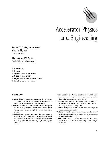 - Atomic and Molecular Physics