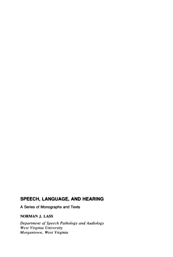 Clinical Applications of Microcomputers in Communication Disorders