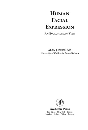 Human Facial Expression. An Evolutionary View