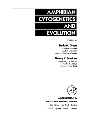 Amphibian Cytogenetics and Evolution