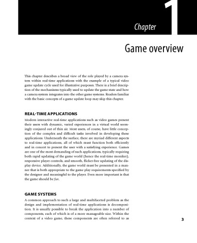 Real Time Cameras. A Guide for Game Designers and Developers