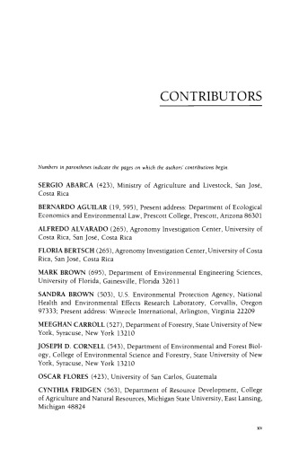 Quantifying Sustainable Development. The Future of Tropical Economies