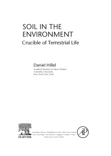 Soil in the Environment