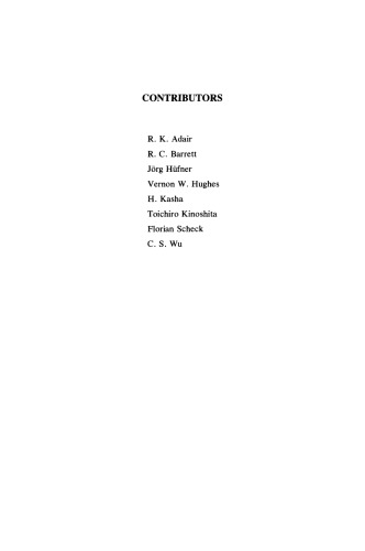Muon Physics. Volume 1: Electromagnetic Interactions