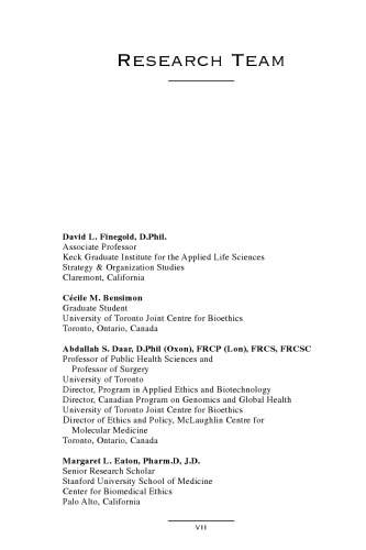 BioIndustry Ethics