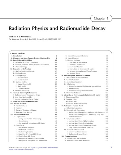 Handbook of Radioactivity Analysis