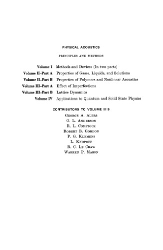 Lattice Dynamics