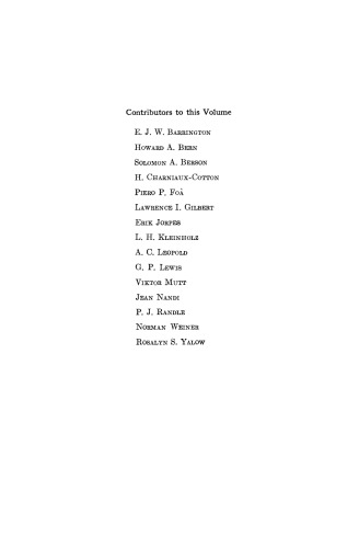 The Hormones. Physiology, Chemistry and Applications