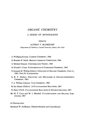 Cyclobutadiene and Related Compounds
