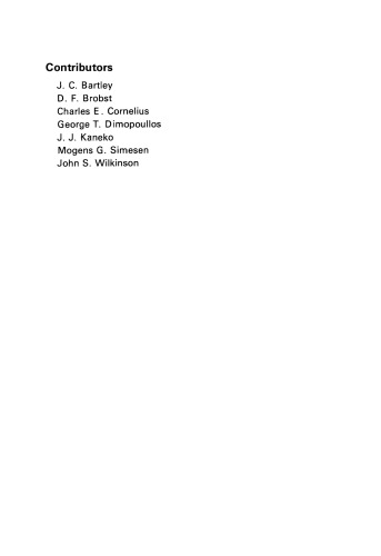Clinical Biochemistry of Domestic Animals