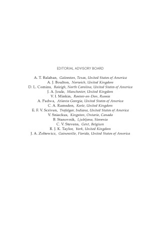 Advances in Heterocyclic Chemistry