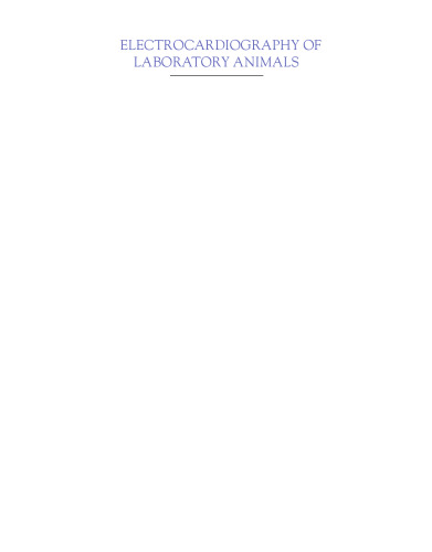 Electrocardiography of Laboratory Animals
