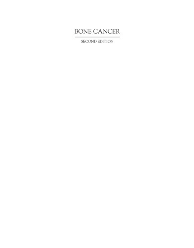 Bone cancer : primary bone cancers and bone metastases
