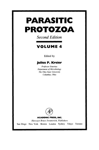 Parasitic Protozoa