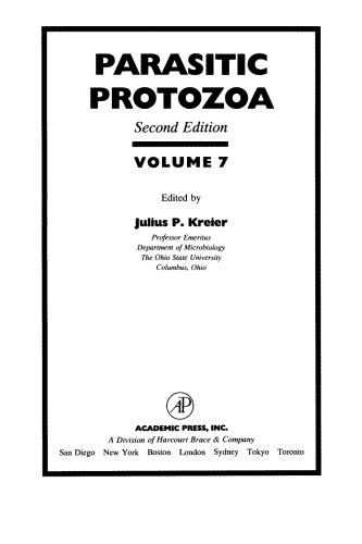 Parasitic Protozoa