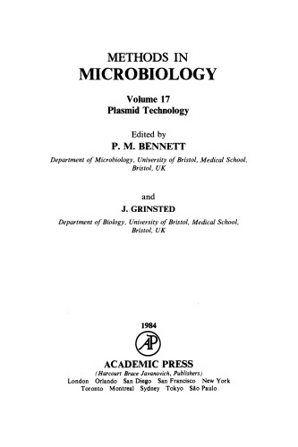 Plasmid Technology