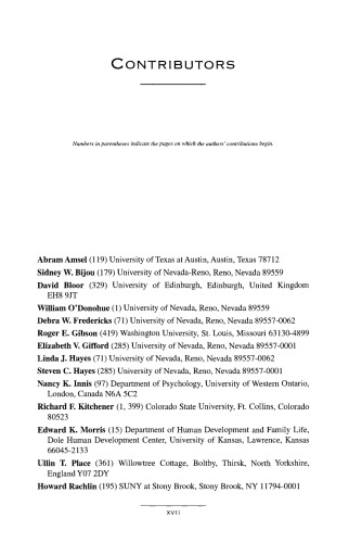 Handbook of Behaviorism