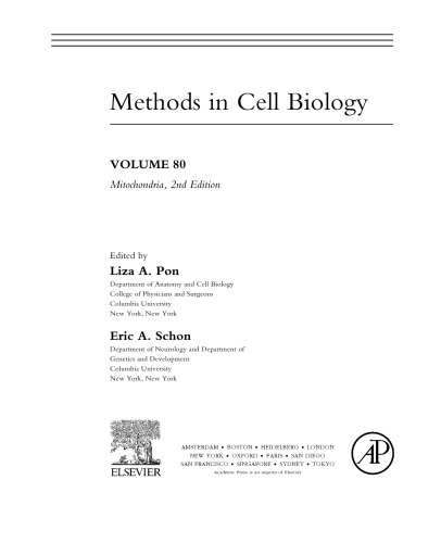 Mitochondria, 2nd Edition