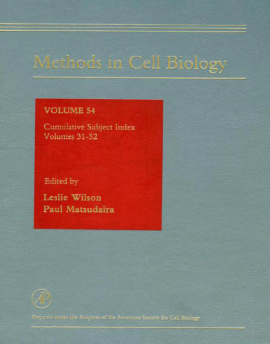 Cumulative Subject Index Volume 31-52