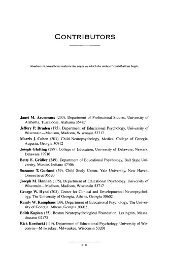 WISC-III Clinical Use and Interpretation. Scientist-practitioner perspectives