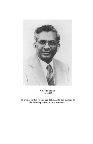 Multivariate Statistics and Probability. Essays in Memory of Paruchuri R. Krishnaiah