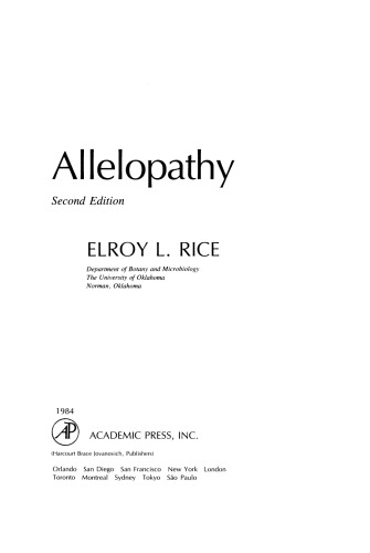 Allelopathy