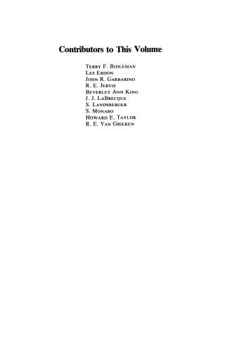 Trace Analysis. Volume 4