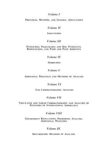 Spectroscopic Methods of Analysis