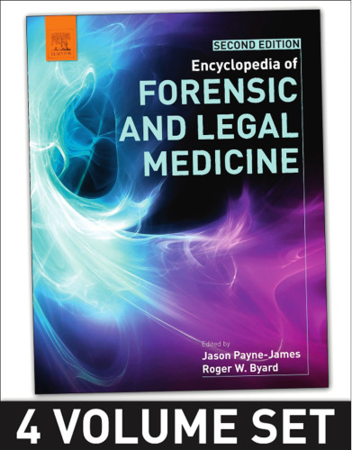 Encyclopedia of Forensic and Legal Medicine (4-Volume Set)