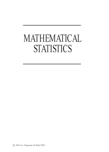 Mathematical Statistics