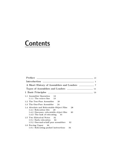 Assemblers and loaders